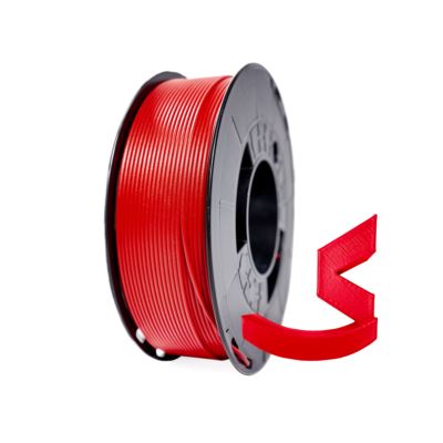 PLA-HD 1.75mm / Rosso Diavolo / Rojo Diablo / Red Devil /1kg / Winkle in stampa 3d